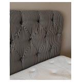 UL - King Size Bed Frame - Tufted Headboard