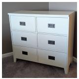 UL - Pier One Dresser White 6-Drawer Dresser