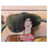 DR - Theo Tobiasse Harlequin Horse Print - Limited Edition 13/250