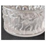 UL - Lalique Crystal Bowl - Dancing Nude Figures Motif