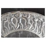UL - Lalique Crystal Bowl - Dancing Nude Figures Motif