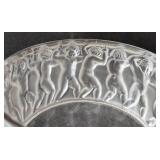 UL - Lalique Crystal Bowl - Dancing Nude Figures Motif