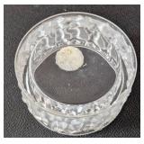 UL - Lalique Crystal Bowl - Dancing Nude Figures Motif