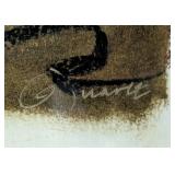 LR - Gabriel Juarez Mixed Media Floral Still Life Framed Paintings - Triptych (Lot of 3)