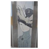 UL - Set of Four Greg Copeland Lucite & Brass Wall Hangings - Four Panels