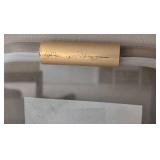 UL - Set of Four Greg Copeland Lucite & Brass Wall Hangings - Four Panels