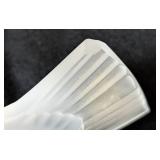 Pair of Frosted Lalique France Bird Figurines