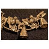 K - Vintage Mexican Sterling Silver Bracelet - 8-Inch Length