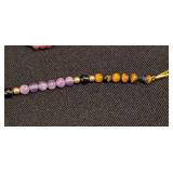 K - Beaded Necklaces - Assorted Colors & Styles, Glass Round Bead Strands, Multi-Strand Lot