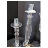 DR - Crystal Glass Candleholders - Assorted Styles