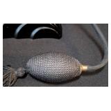 K - Perfume Bottle - Austrian Black Crystal, Made in Austria