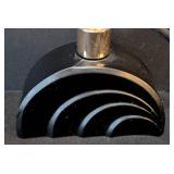 K - Perfume Bottle - Austrian Black Crystal, Made in Austria