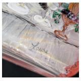 K - Hand-Painted Perfume Bottle