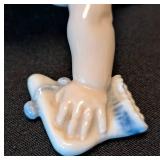 K - Royal Copenhagen Lying Baby Figurine - Model 1739