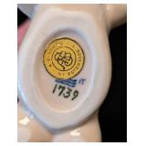 K - Royal Copenhagen Lying Baby Figurine - Model 1739