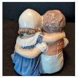 K - Vintage Bing & Grøndahl Porcelain Figurine Titled "Children Reading" or "Reading Children," Model Number 1567