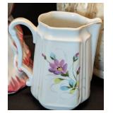 ML - Woods Little Old Lady Made in England - Vintage Ceramic Pitchers & Figurines Lot (6)