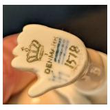 K - Pair of Copenhagen Crawling Child Porcelain Figurines #1518