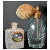K - Five Vintage Perfume Bottles