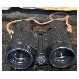 FR - Sharper Image 7x50 Outdoor UV Binoculars and Vintage Sports Illustrated 4x30 Binoculars Set