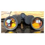 FR - Sharper Image 7x50 Outdoor UV Binoculars and Vintage Sports Illustrated 4x30 Binoculars Set