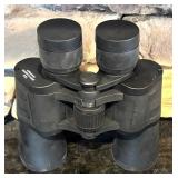 FR - Sharper Image 7x50 Outdoor UV Binoculars and Vintage Sports Illustrated 4x30 Binoculars Set