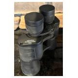 FR - Sharper Image 7x50 Outdoor UV Binoculars and Vintage Sports Illustrated 4x30 Binoculars Set