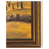 FR - Sirarpy Torossian Signed Landscape Painting Framed Canvas