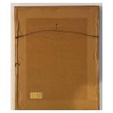 FR - Framed Vintage Etching Print Saturday Morning by Si Raymond