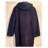 LR - Gloverall Original English Duffle Coat with Hood Size 44