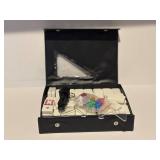 FR - Set of 3 Vintage Games: IRK Board Game, Couples TableTopics, Mexican Train Dominoes