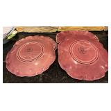 K - Vintage Lotus by Metlox Poppytrail Set: 13 Dinner Plates, 12 Bowls, 9 Mugs