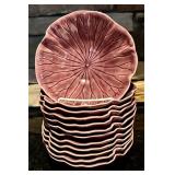 K - Vintage Lotus by Metlox Poppytrail Set: 13 Dinner Plates, 12 Bowls, 9 Mugs