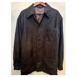 FR - Paul Fredrick Herringbone Jacket Made in Portugal Size XL