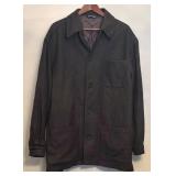 FR - Paul Fredrick Herringbone Jacket Made in Portugal Size XL