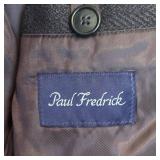 FR - Paul Fredrick Herringbone Jacket Made in Portugal Size XL