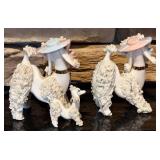 FR - Set of 3 Vintage 1950s Spaghetti Poodle Figurines