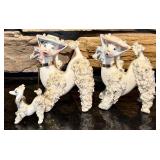 FR - Set of 3 Vintage 1950s Spaghetti Poodle Figurines