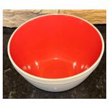 FR - Set of 3 Martha Stewart Nesting Mixing Bowls Red Green Blue