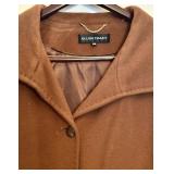 LR - Ellen Tracy Brown Coat Size 18W