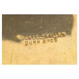 Pair of Durn Bros Gold-Filled Cuff Bracelets - Vintage Engraved