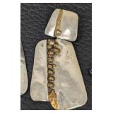 Sterling Silver Earrings Lot - 2 Marked Sterling