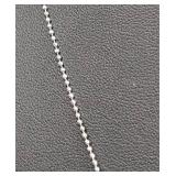 Sterling Silver Letter S Necklace - Crystal-Studded Pendant, 16-inch Chain