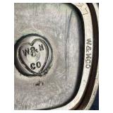 Antique Victorian Locket - Monogrammed, W&H Co. Mark