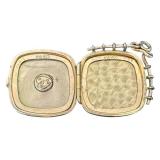 Antique Victorian Locket - Monogrammed, W&H Co. Mark