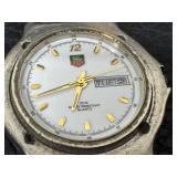 TAG Heuer Quartz Watch - White Dial Day/Date, 30M Water Resistant