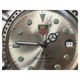 TAG Heuer 1500 Professional 200m Diver Watch - Leather Band