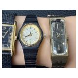Vintage Pulsar, Beorus & Seiko Ladies Watches - Quartz - 3-Piece Lot