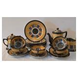 LR - Vintage Japanese Nippon Era Hand-Painted "1000 Faces" Dinner Plates, Cups and Saucers and More