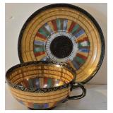 LR - Vintage Japanese Nippon Era Hand-Painted "1000 Faces" Dinner Plates, Cups and Saucers and More